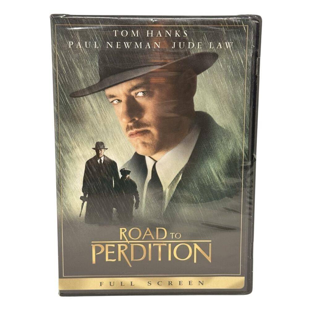 Tom Hanks - Road to Perdition Movie DVD 2002 Full Screen Drama Paul Newman New